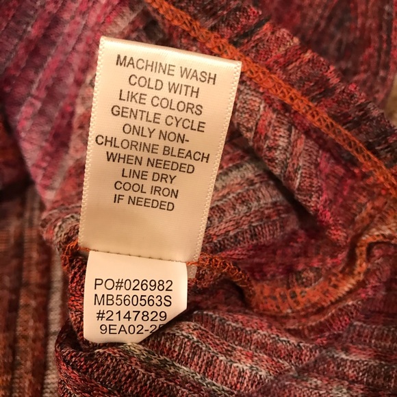 Studio JP Tie Front Bell Sleeve Boho Top Womens Size Small Fall Tones RenFaire - Picture 16 of 16